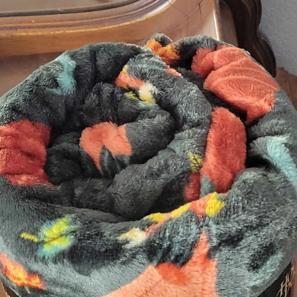 NEW Hocus Pocus Plush Throw 5' x 6'